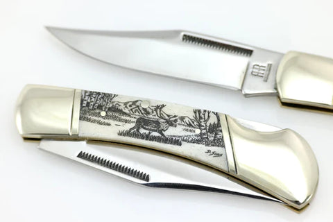 Scrimshaw Knives