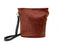 Leather Purse with Side Zipper
