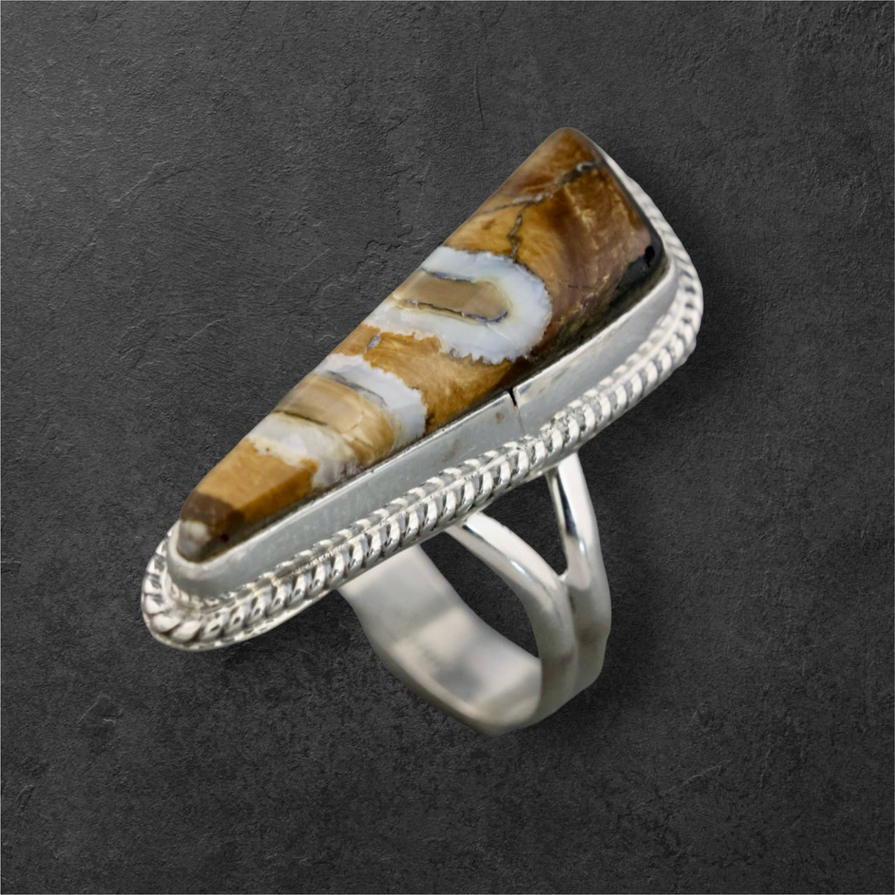 Mammoth Tooth Ring size 8.5