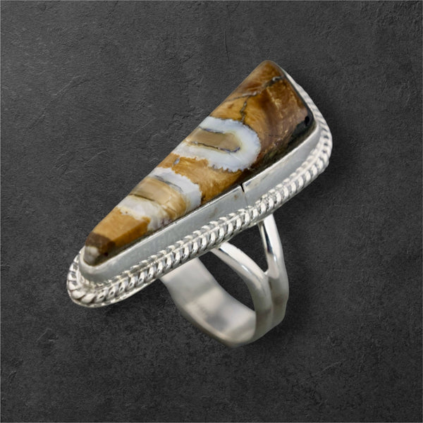 Mammoth Tooth Ring size 8.5