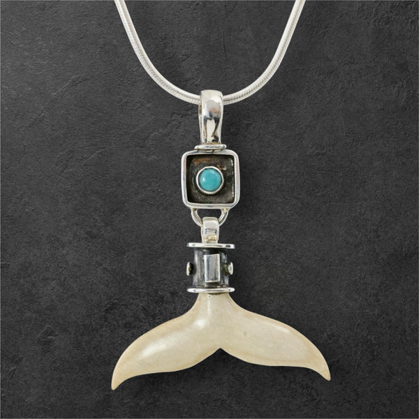 Whale Tail w/ Turquoise
