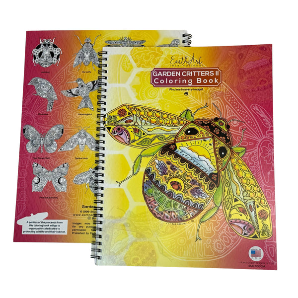 Garden Critters 2 Coloring Book