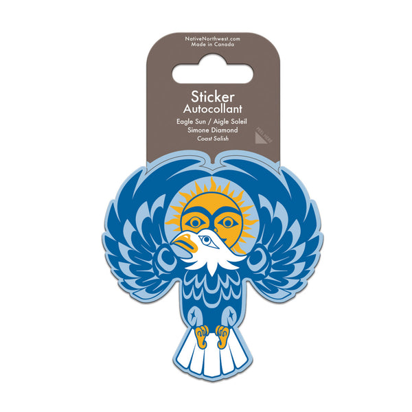 Eagle Sun Sticker