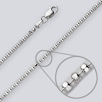 Diamond Cut Bead Chain 2.2mm