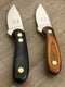 Hunter Knife with Black and Natural Dymondwood Handle