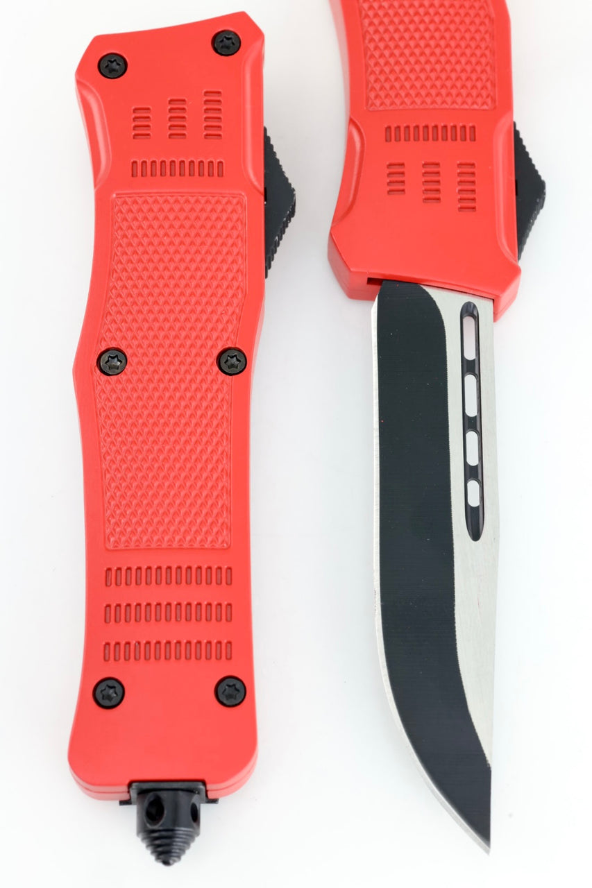 Red OTF Automated Knife 9.5”