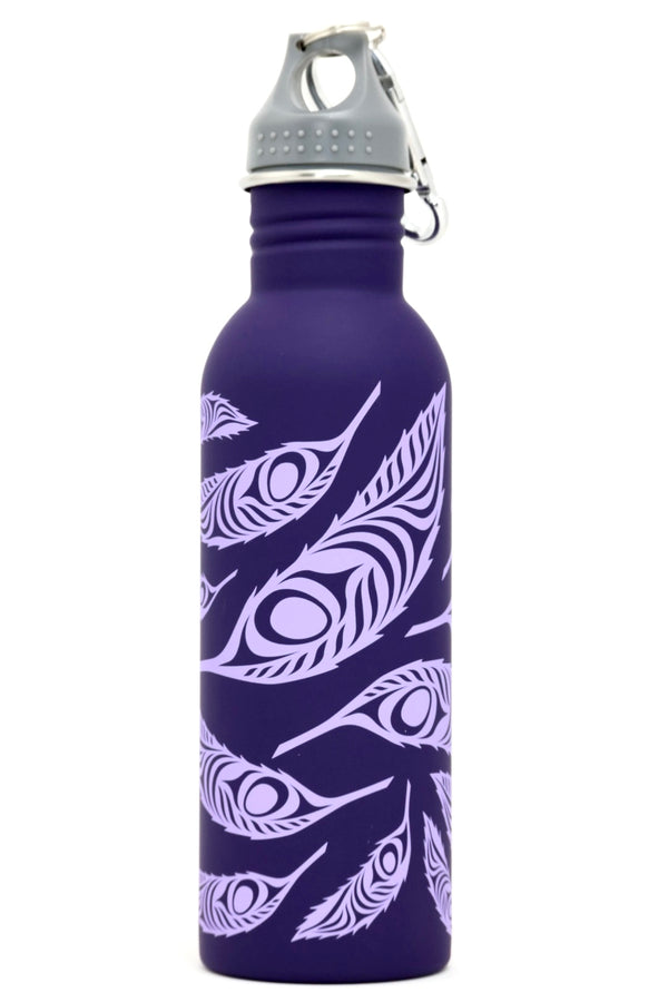 Feather water bottle