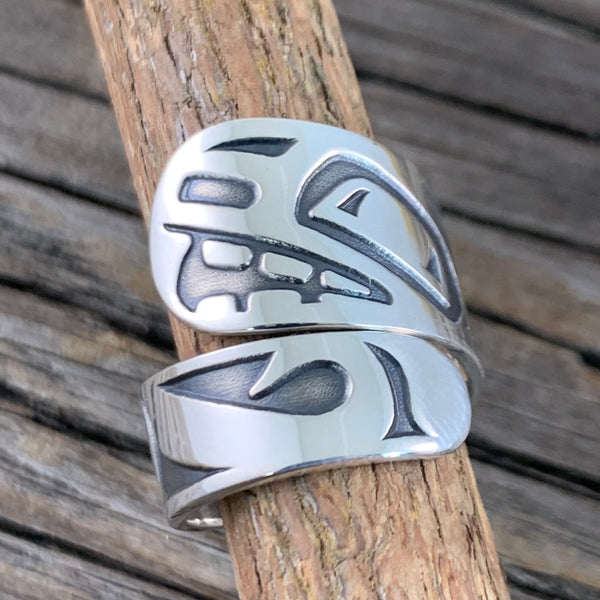 Wolf Large Ring
