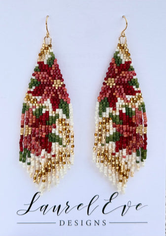 Beaded Earrings by Laurel Eve
