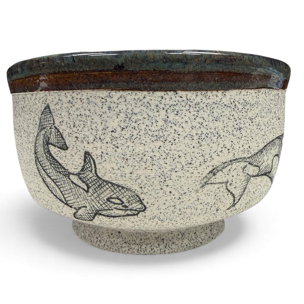 Orca Decal Bowl