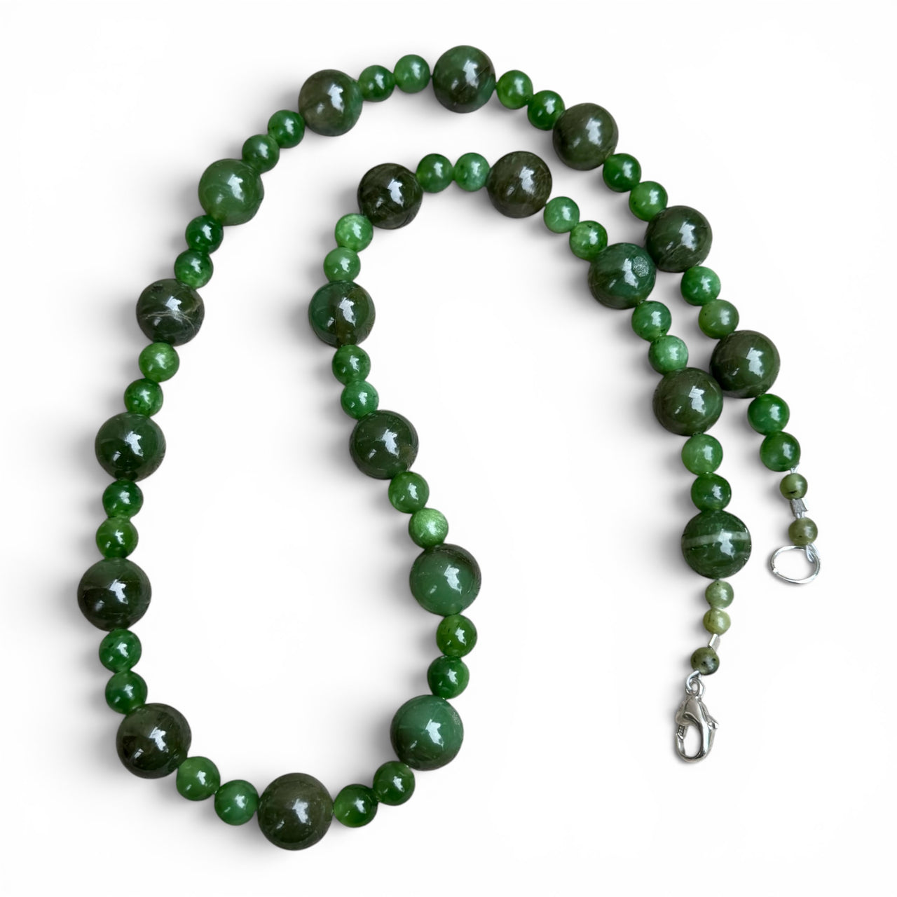6-10mm Jade Bead Necklace