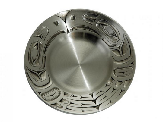 Raven Pewter Plate