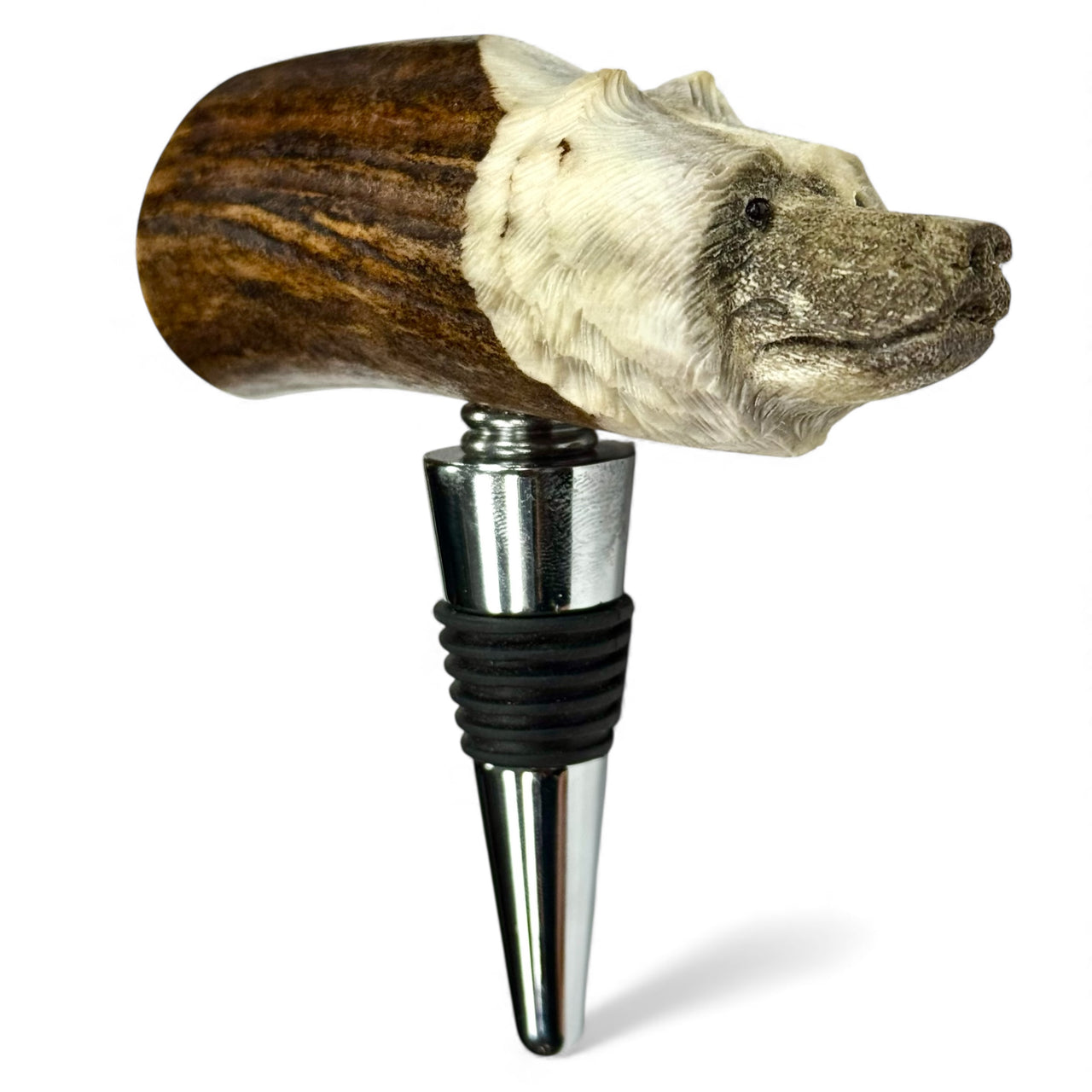 Antler Bottle Stopper/Corkscrew