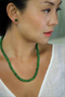 8mm Jade Bead Necklace