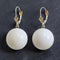 Ivory & Gold Lever Back