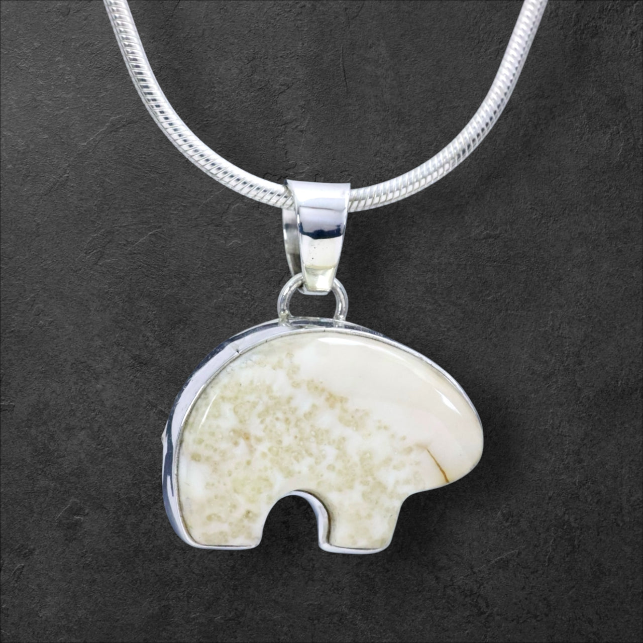 Ivory Bear Pendant