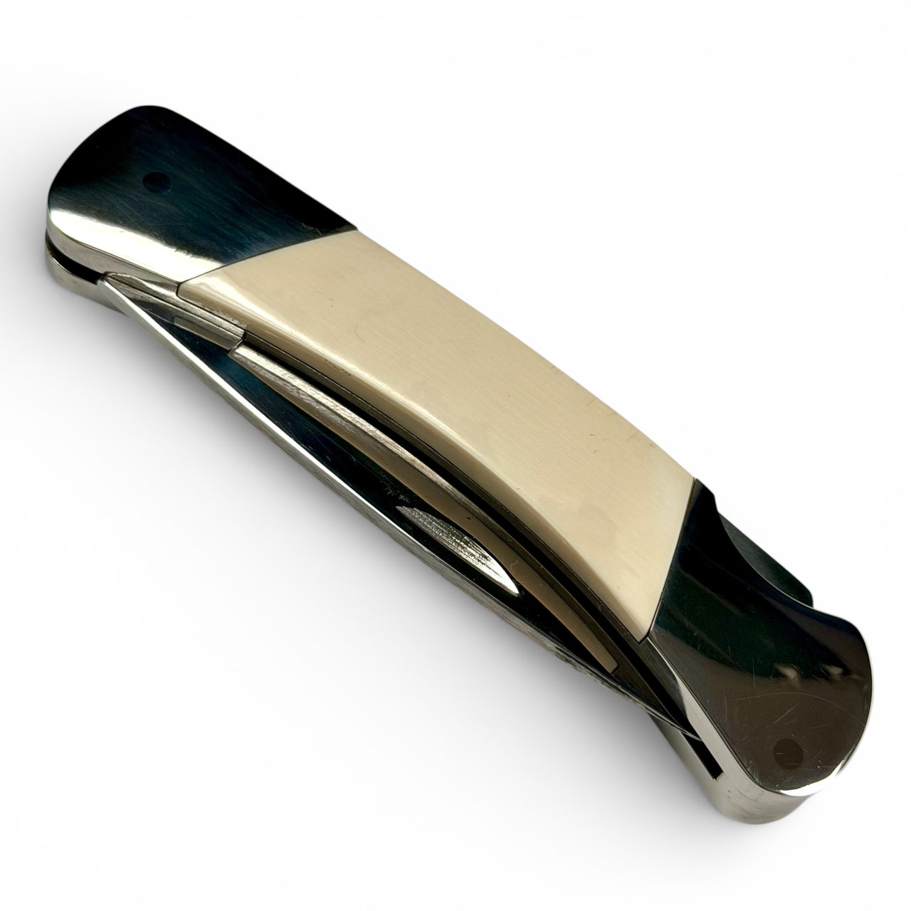 Buck Knife w/ Mammoth Ivory