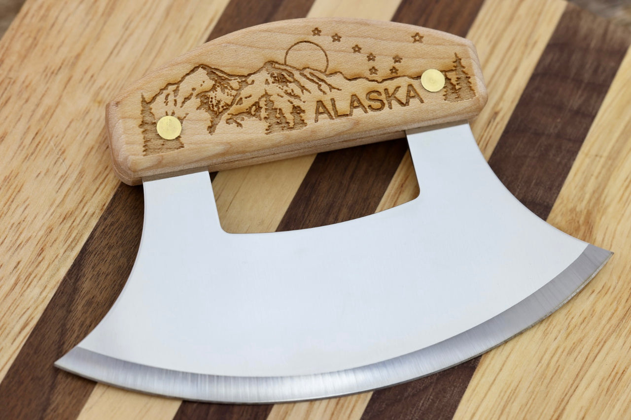 Dipper Birch Ulu Knife
