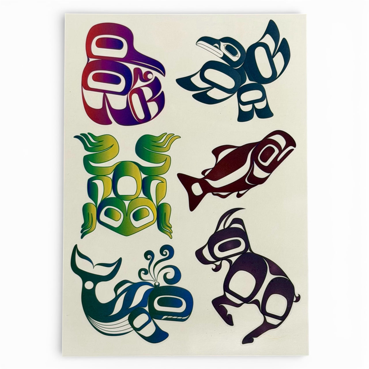 Temporary Tattoos Raven Clan