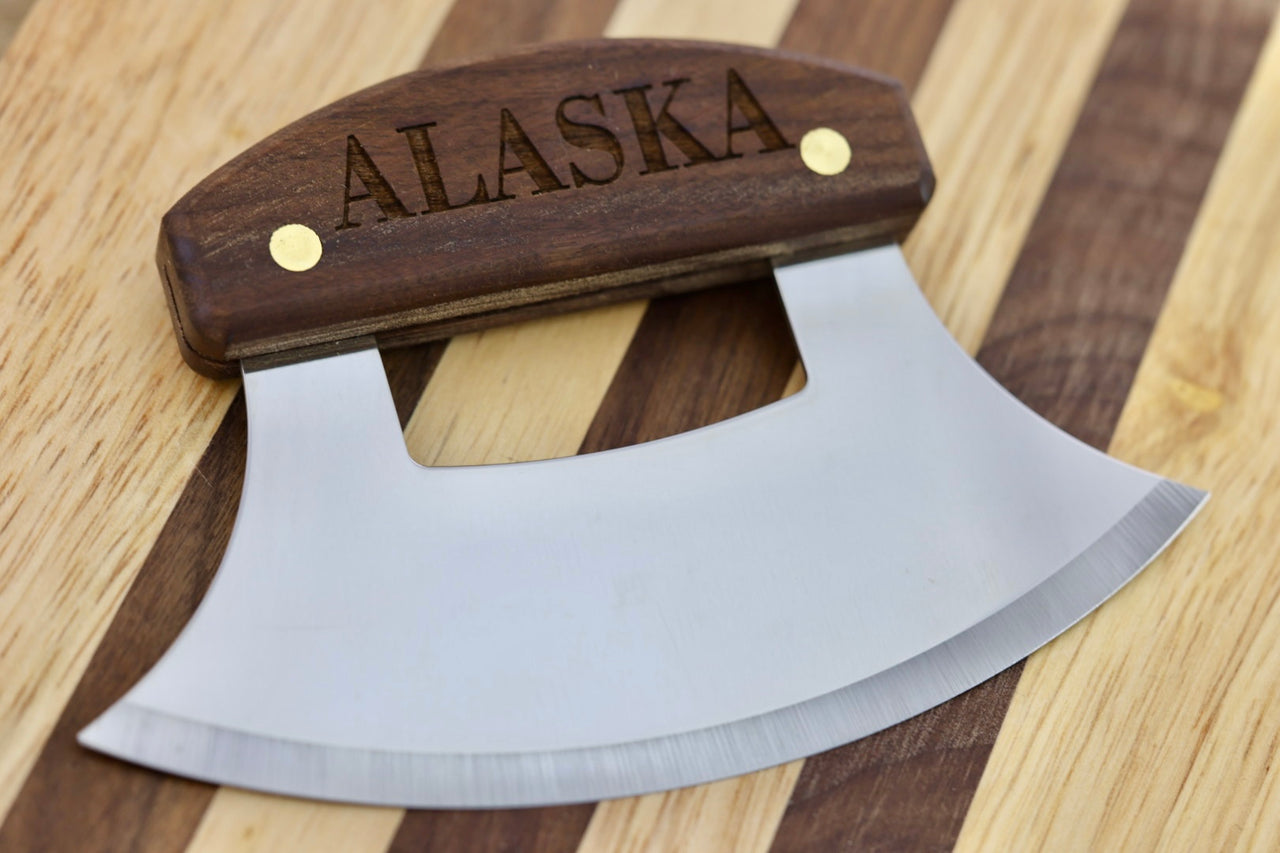 Ulu Kit Alaska Walnut Ulu for Sale – Fish Creek Company