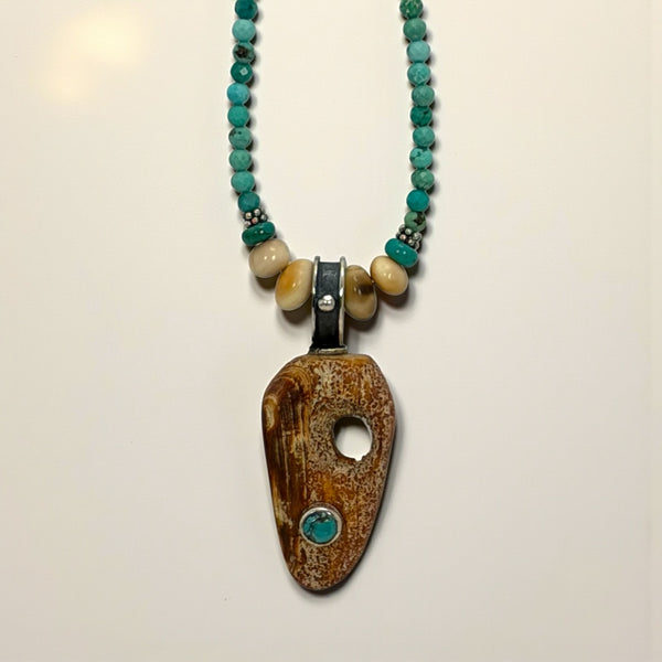 Ivory & Turquoise Necklace