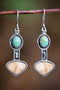 Ivory & Turquoise Earrings