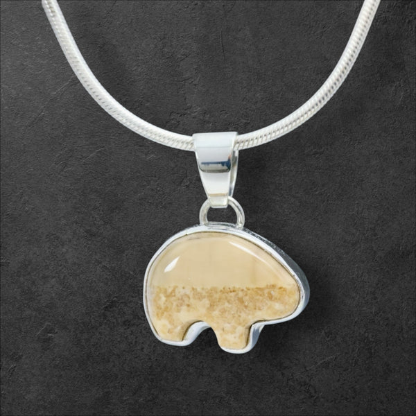 Ivory Bear Pendant