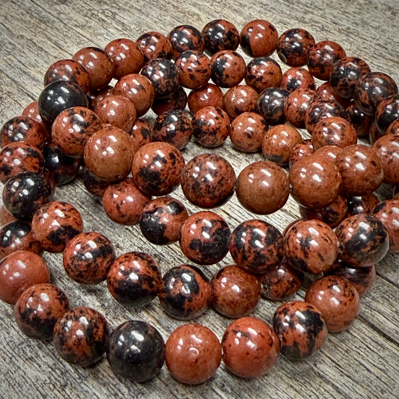 Red Obsidian Bracelet