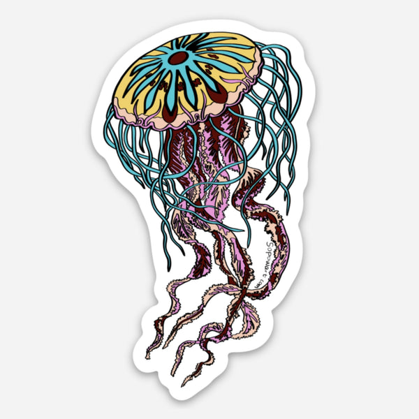 Jellyfish Sticker