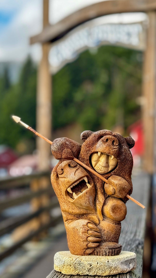 Bear Transformation Carving