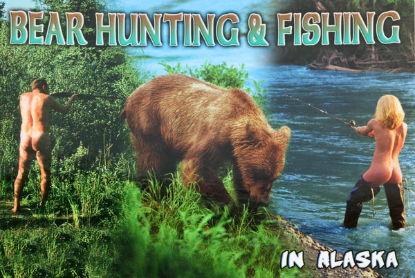 Hunting & Fishing Postcard