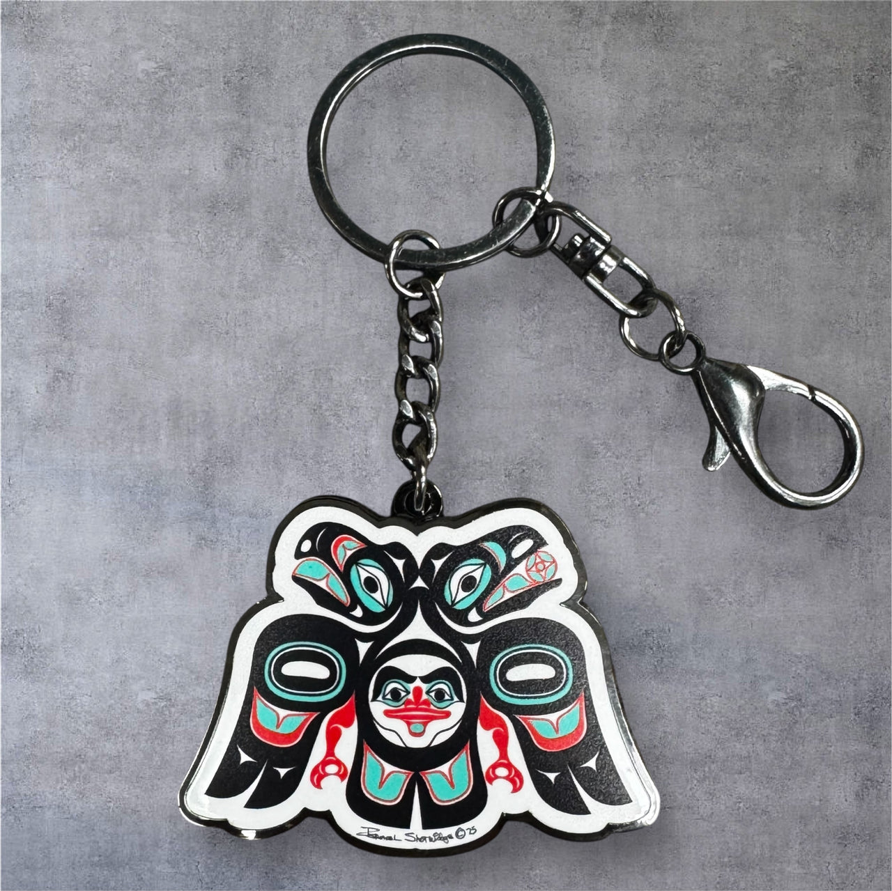 Lovebirds Keychain