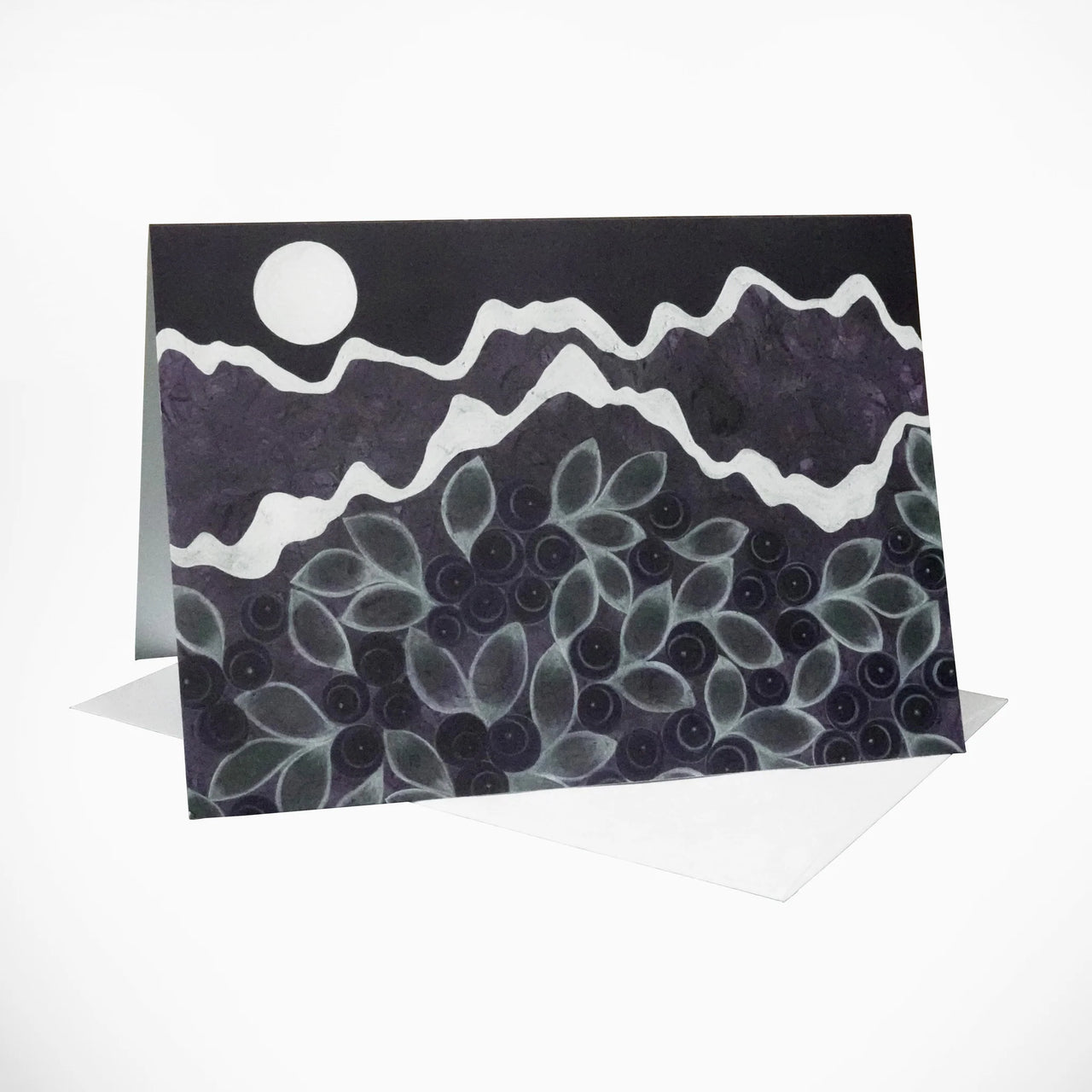 Blueberry Mountain Card
