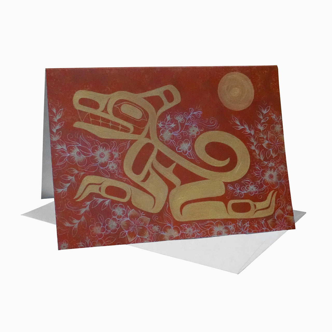 Gold Wolf Card