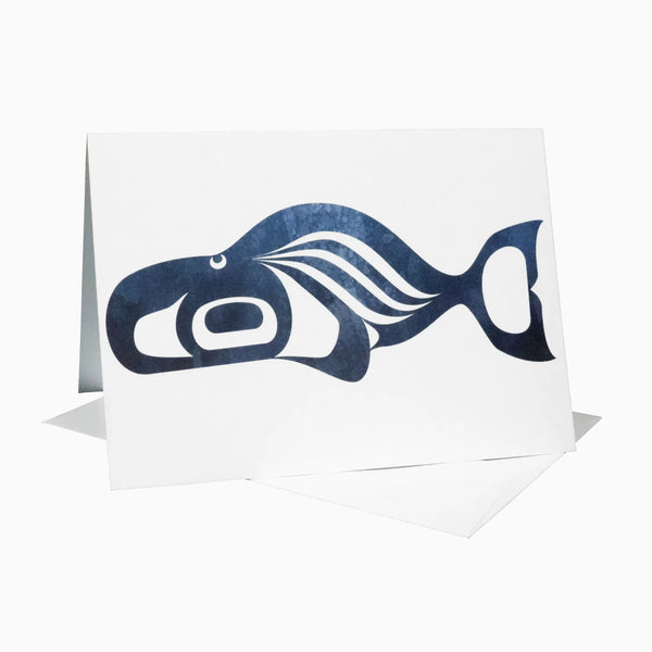 Baby Whale Card