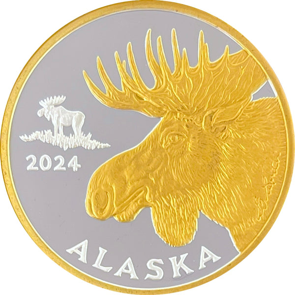2024 Official State of Alaska Medallion