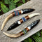 Beaded Obsidian & Antler