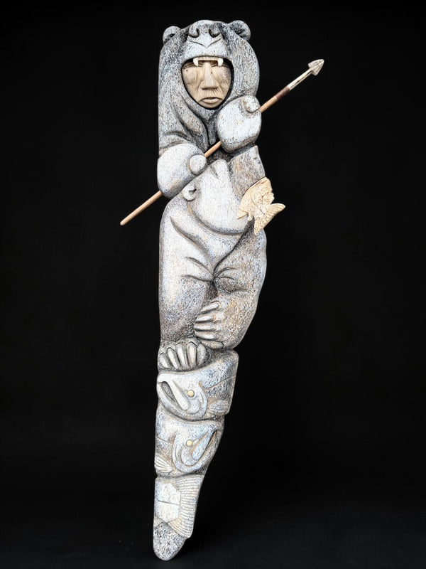Bear Hunter Wall Mask