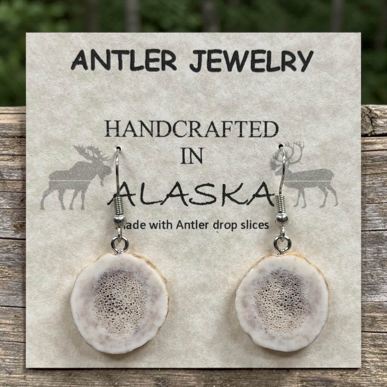 Antler Earrings - Small