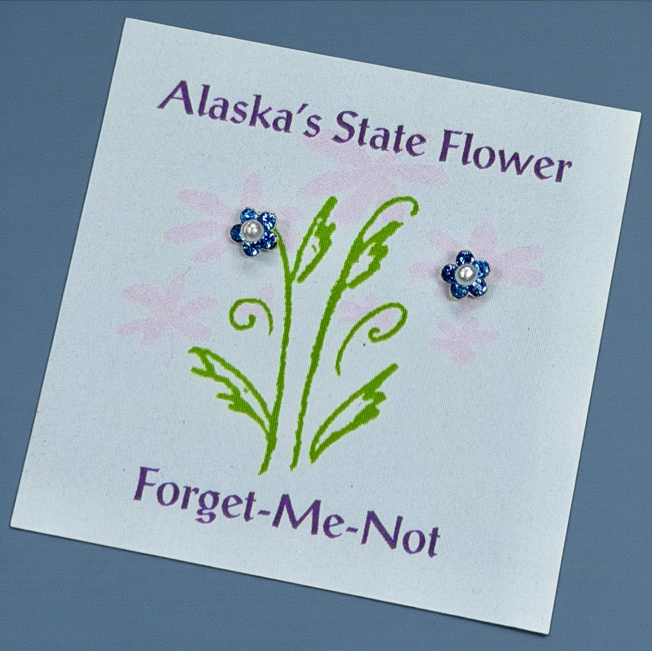 Forget-Me-Not Earrings