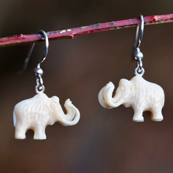 Woolly Mammoth Earrings