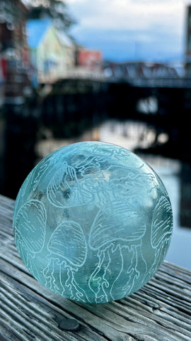 Etched Glass Floats