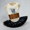 Obsidian ULU w/ Scrimshaw