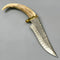 Musk Ox Horn & Damascus
