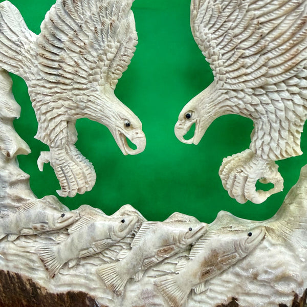 Eagles - Antler Carving