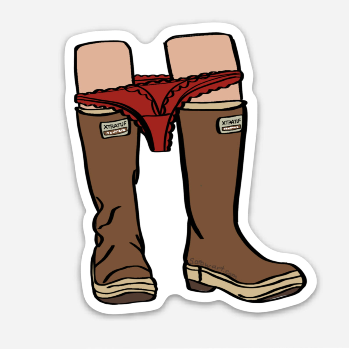 Panty Dropper Sticker – Fish Creek Company