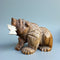 Bear w/Salmon Carving