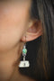 Ivory & Turquoise Earrings