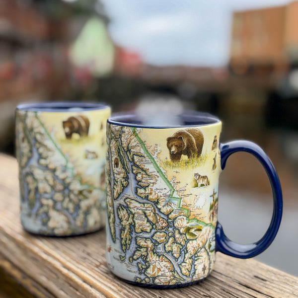 Inside Passage Map Mug