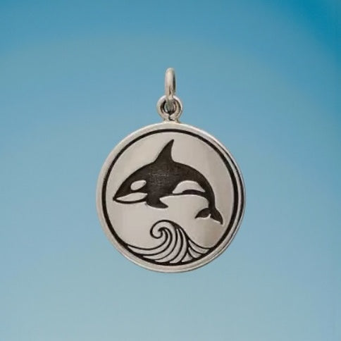 Killer Whale Charm